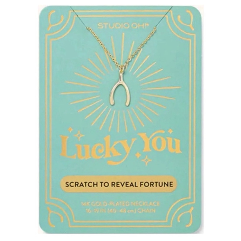 NEW Wishbone - Lucky You Necklace